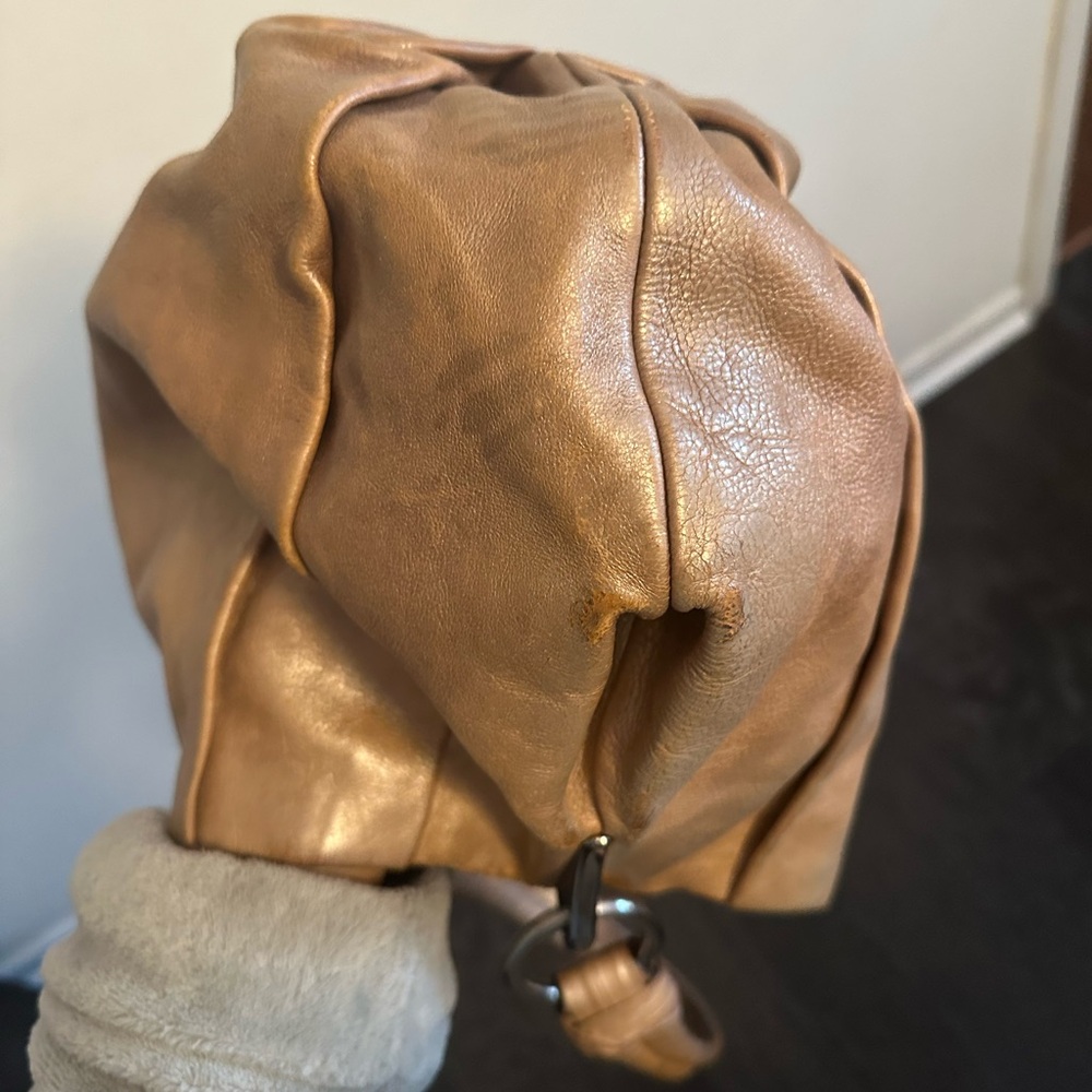 Prada Tan Leather Shoulder Bag - Picture 5 of 7